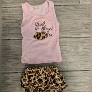 Designer inspired. Baby set 6 mo.